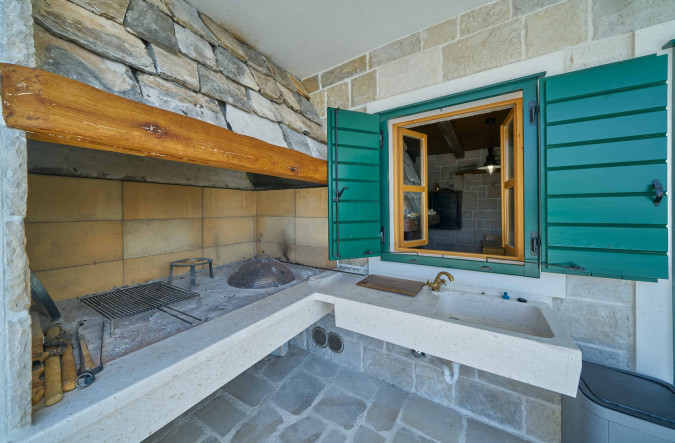 Exterior, Villa Mladenka with Heated Infinity Pool, Dalmatia, Croatia Jesenice