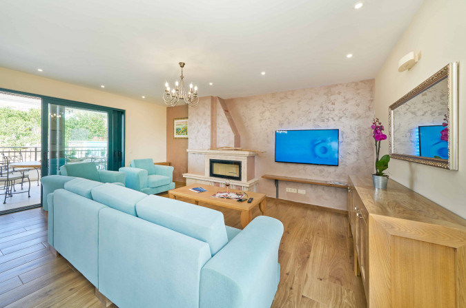 Interior, Villa Mladenka with Heated Infinity Pool, Dalmatia, Croatia Jesenice