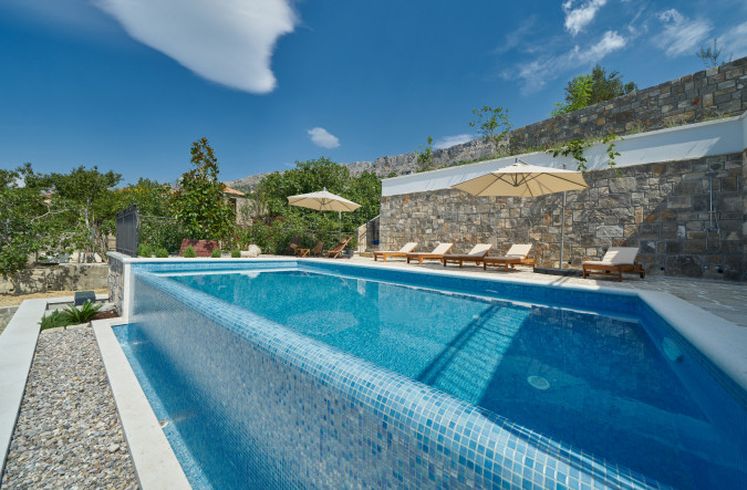 Exterior, Villa Mladenka with Heated Infinity Pool, Dalmatia, Croatia Jesenice