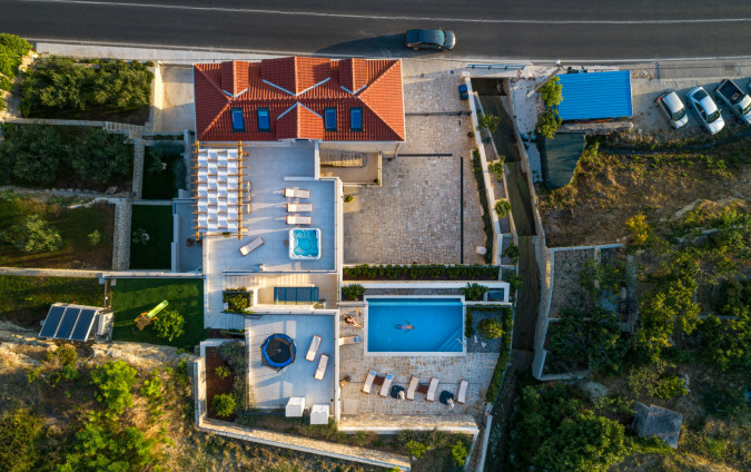 Exterior, Villa Mladenka with Heated Infinity Pool, Dalmatia, Croatia Jesenice
