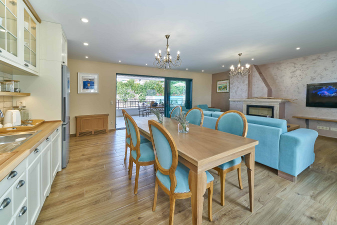 Interior, Villa Mladenka with Heated Infinity Pool, Dalmatia, Croatia Jesenice