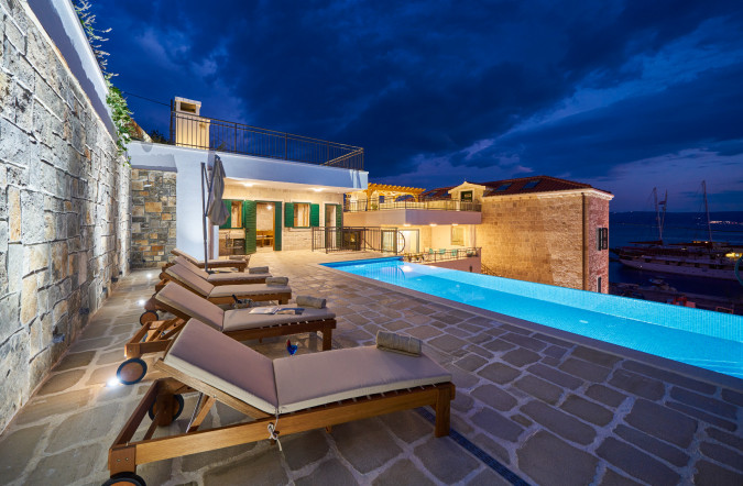 Exterior, Villa Mladenka with Heated Infinity Pool, Dalmatia, Croatia Jesenice